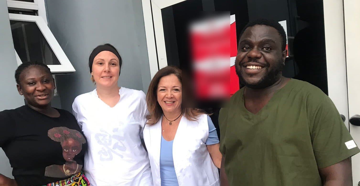 The CME escort team on an international repatriation mission in Ghana